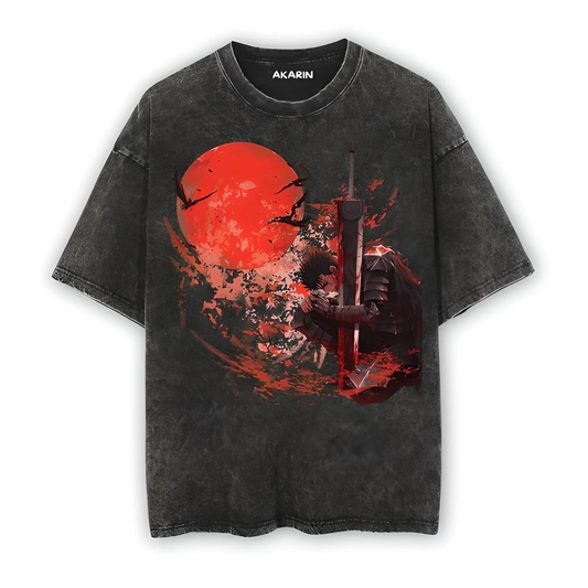 Berserk Blood Moon Vintage Tee