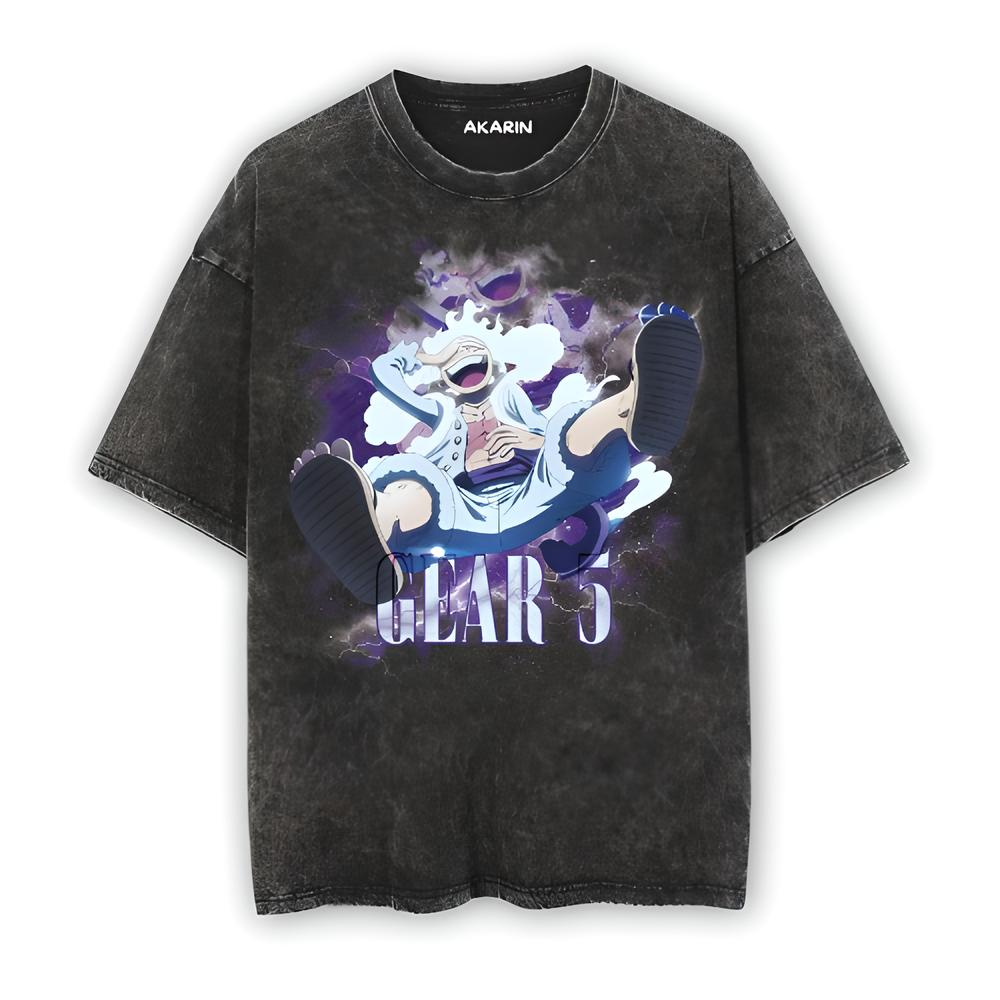 Gear 5 Purple Vintage Tee