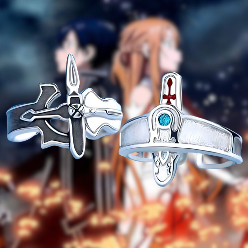 Kirito Asuna Rings